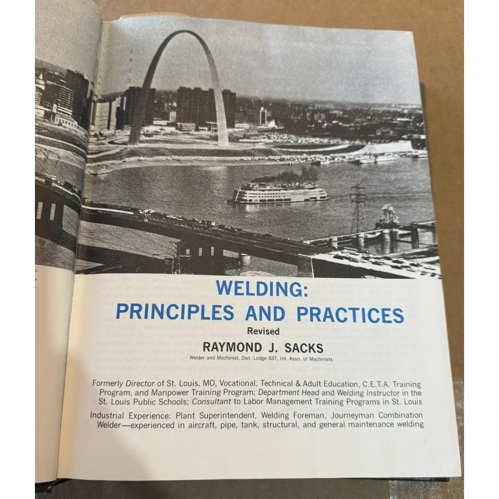 Welding :‎ Principles and Practices Hardcover Raymond Sacks Revised